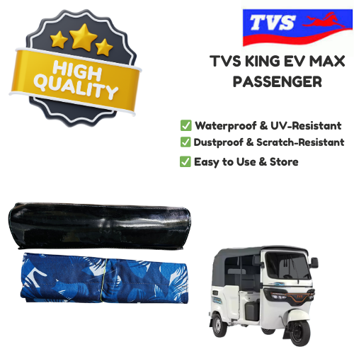 TVS KING EV MAX - RAIN CUTTER