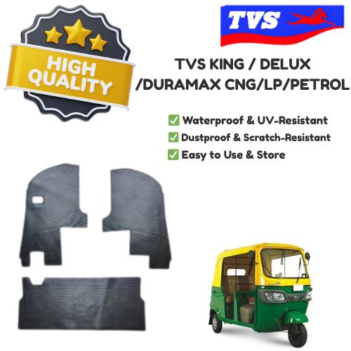 TVS KING/DELUXE/DURAMAX -Autorickshaw Mat