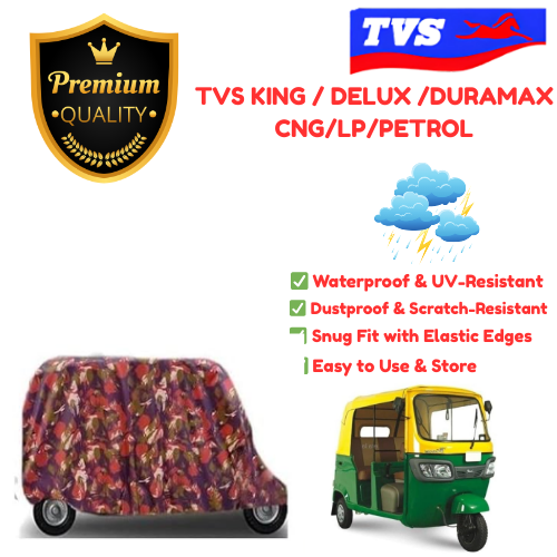 TVS KING/DELUXE/DURAMAX - MILITRY AUTO COVER